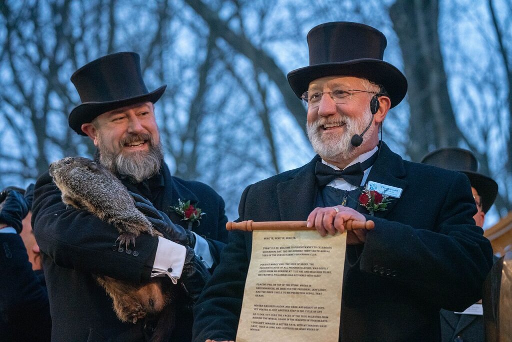 Punxsutawney Phil Groundhog Day 2022 Pennsylvania (51858203861)