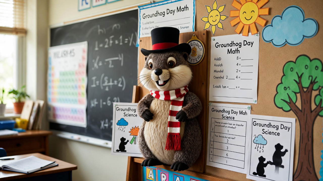 Fun Groundhog Day Math and Science Lessons for Teachers