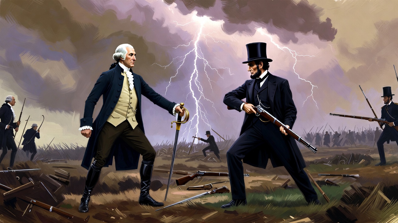 George Washington vs. Abraham Lincoln