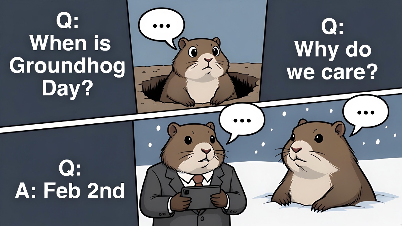 100 Fun Questions and Answers About Groundhog Day