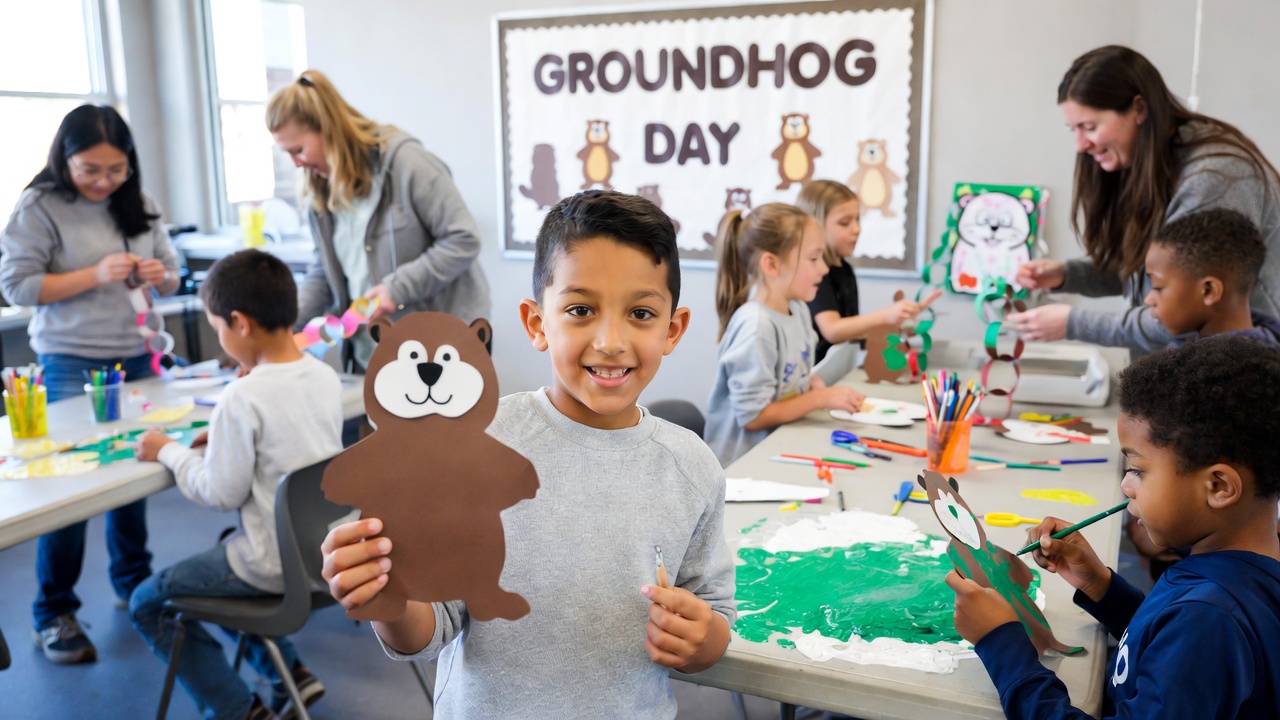 Groundhog Day Activities and Crafts for Kids and Families