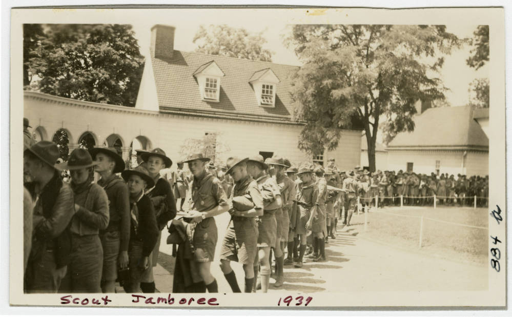 Mount Vernon - First National Jamboree June 29-July 7 1937 - George Washington's Home other side