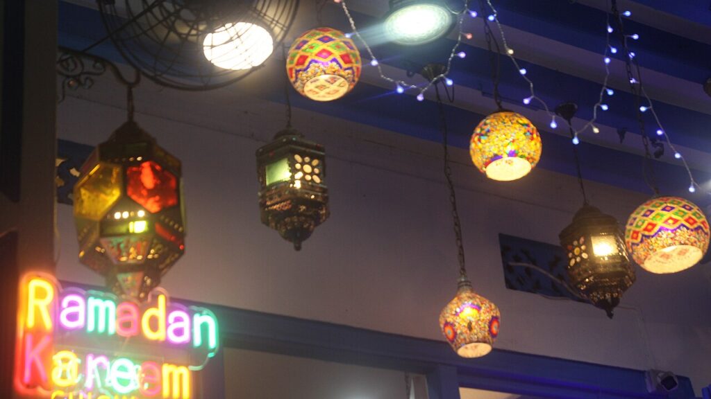 "Ramadan Kareem" and Lanterns
