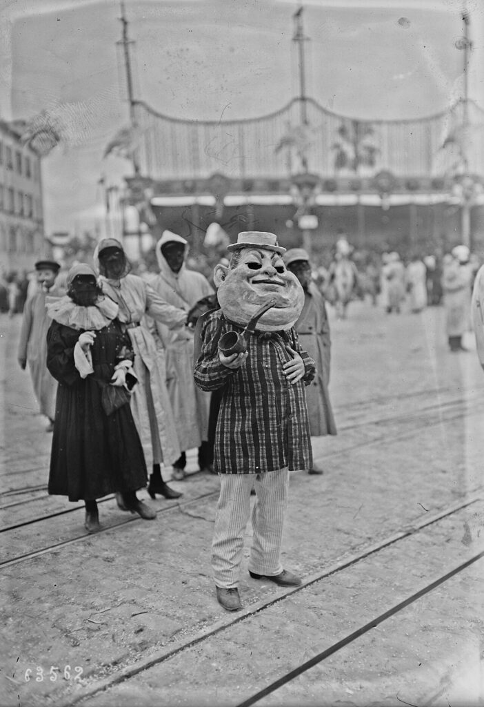 Carnaval de Nice 1921 déguisements