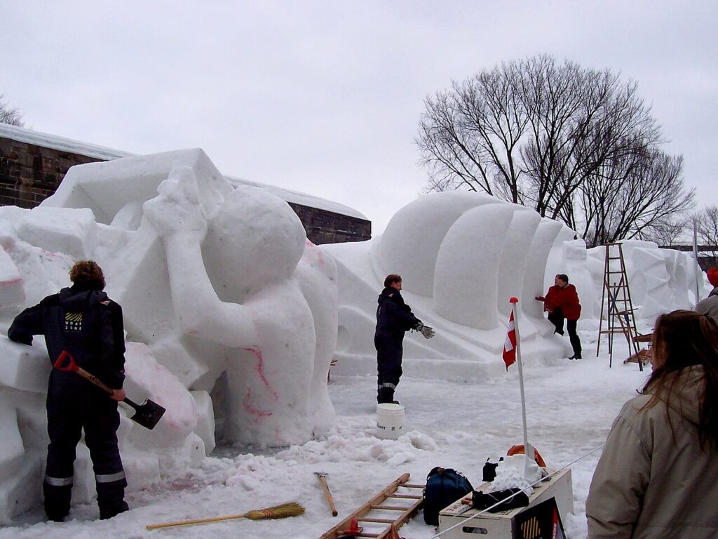 Carnaval de Québec - sculptures sur neige - 2006-02.JPG