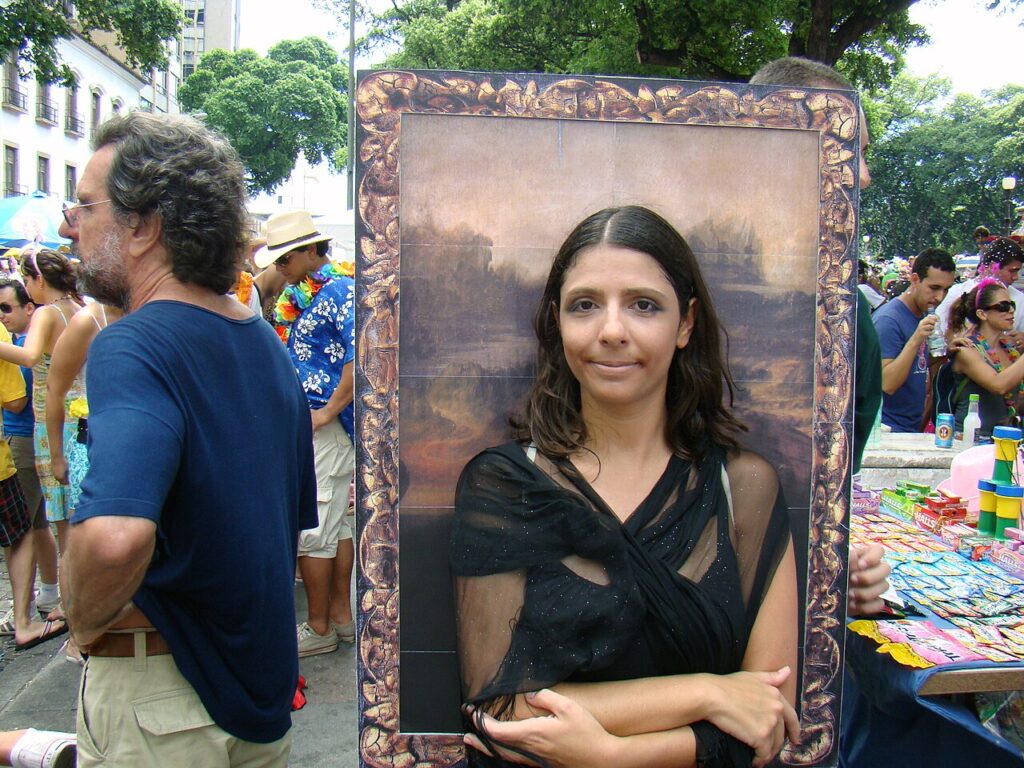 Carnival Rio Mona Lisa costume