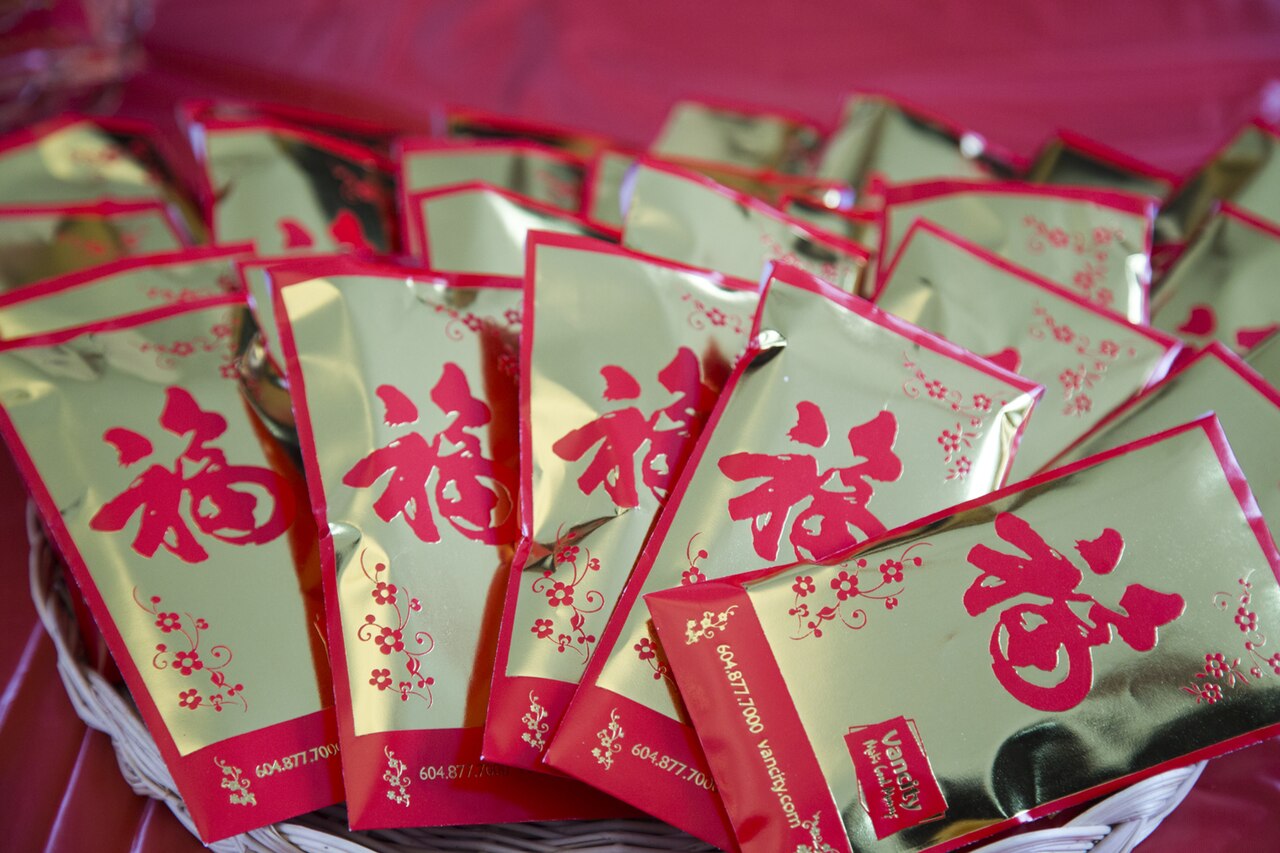 Chinese New Year red envelopes