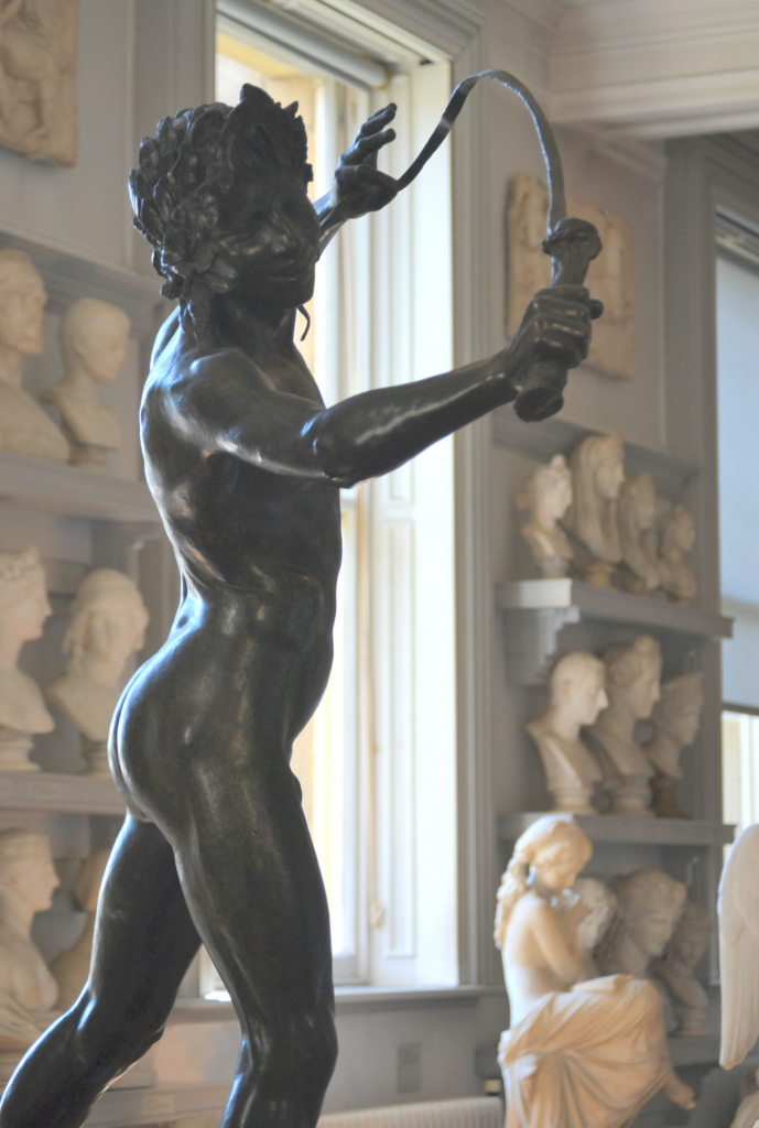 A relief depicting the Roman festival of Lupercalia