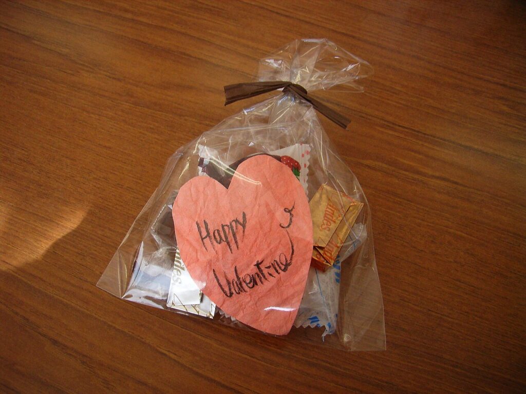 Giri-choco, the obligation chocolate given in Japan on Valentine's Day