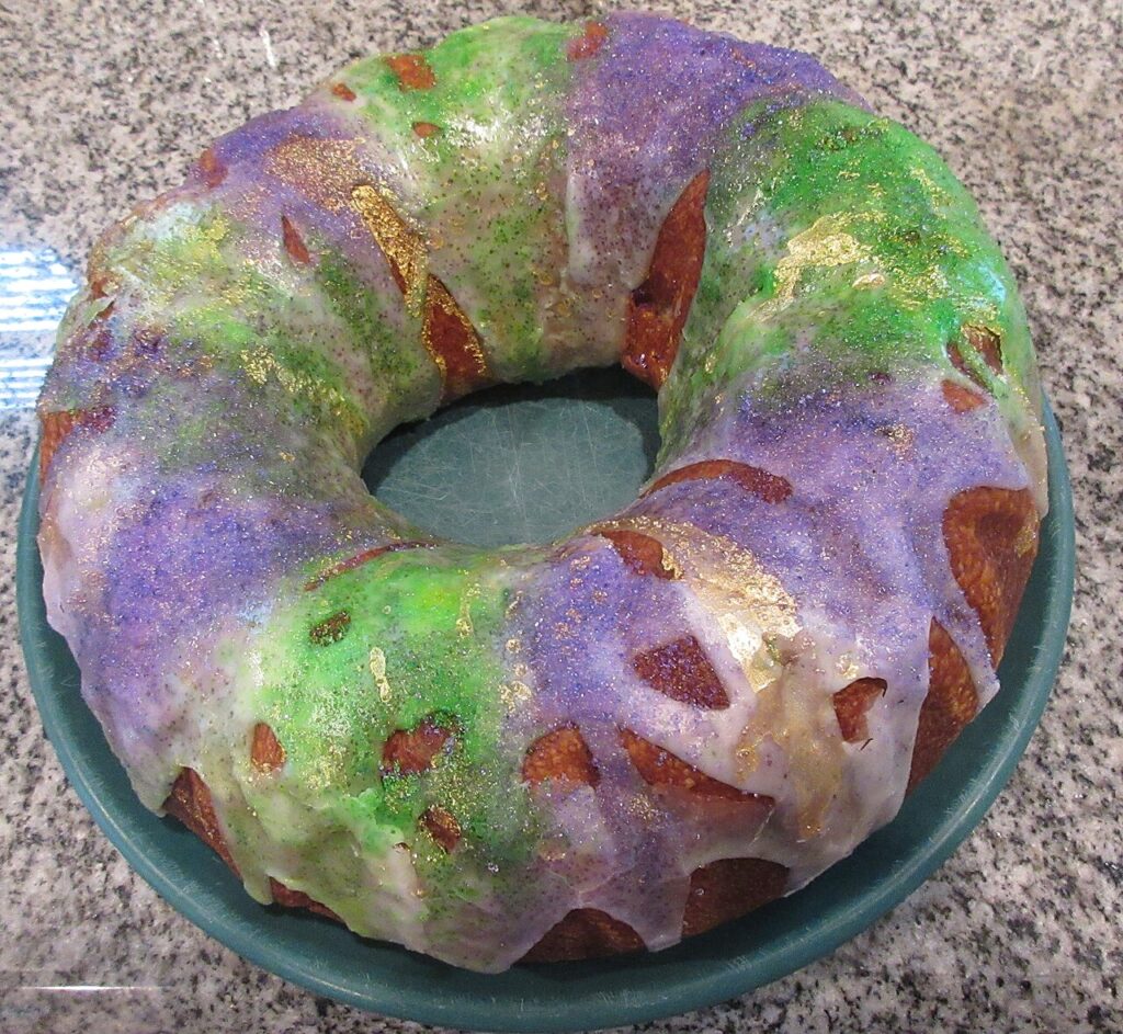 King Cake from Coffee Science, New Orleans, January 2022 - 01