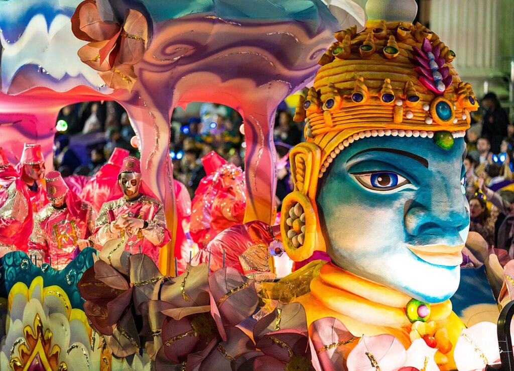 Mardi Gras 2020, New Orleans, Louisiana - Evening Float