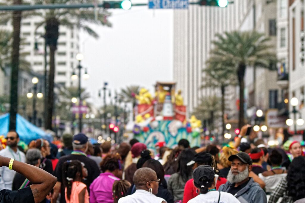 Mardi Gras Krewe parade