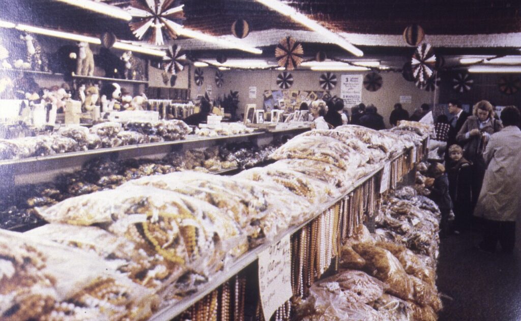 Mardi Gras beads for sale - 1983