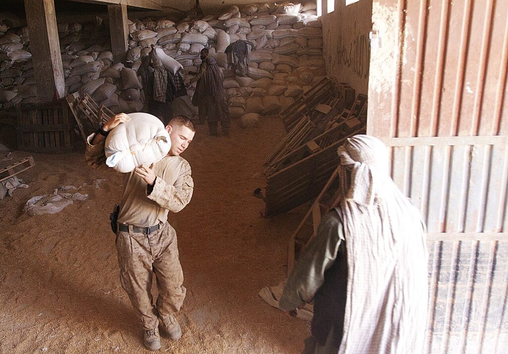 Marines, ANA give Garmsir Ramadan gift 110721-M-ED643-003