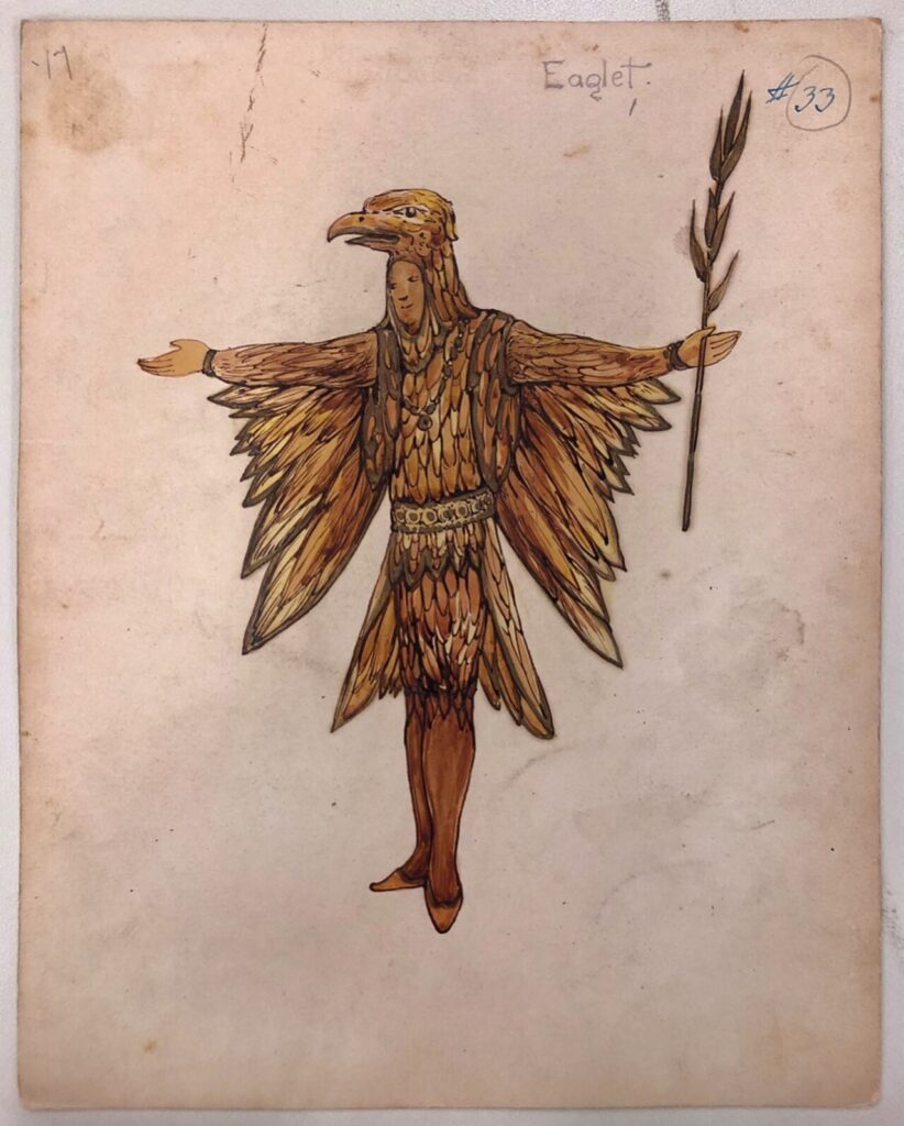 Mithras New Orleans Mardi Gras costume 1913 - Eaglet