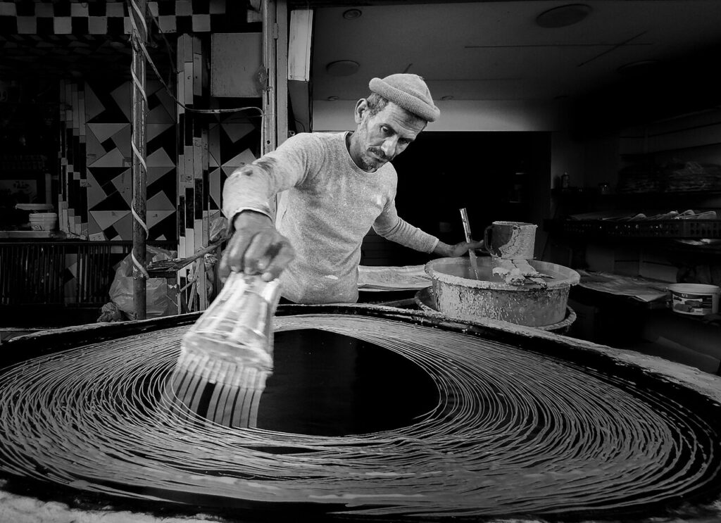 Traditional Egyptian kunafa