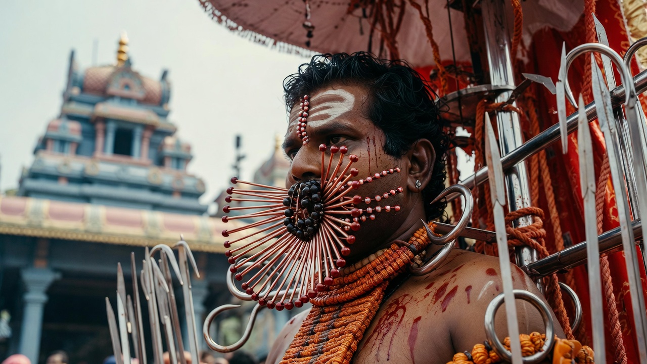 A Deep Dive into the Religious Power Behind Thaipusam Piercings