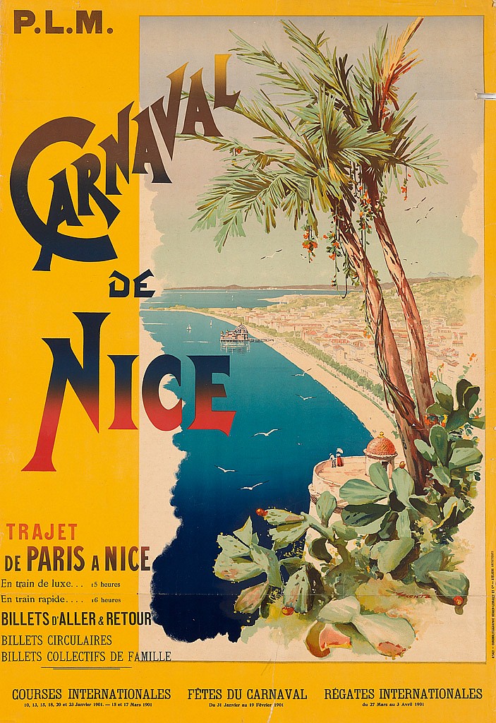 Affiche carnaval de Nice 1898