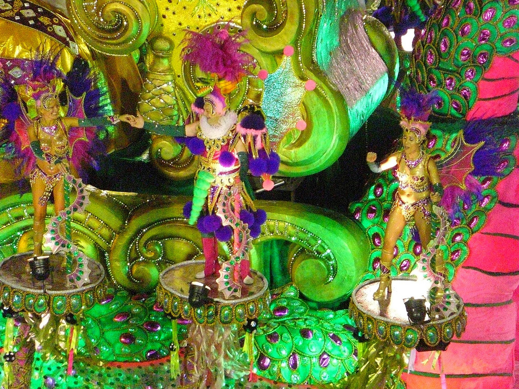Carnival in Sambadrome Rio 08s