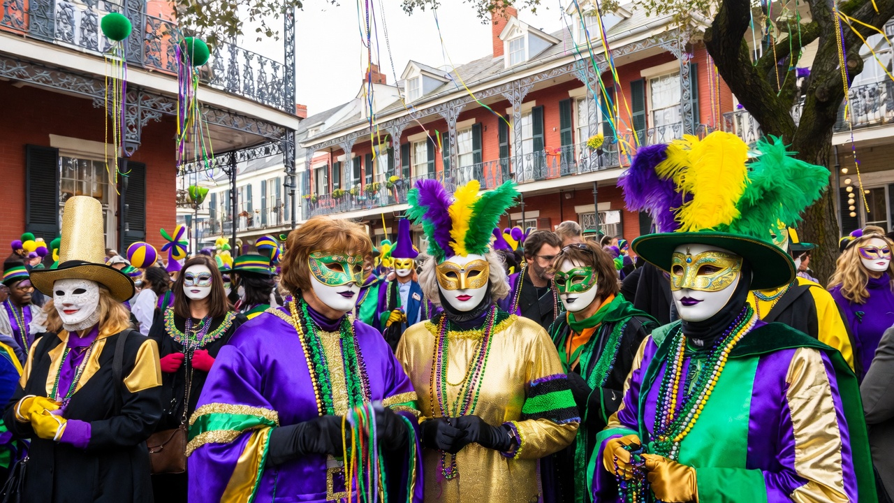 DIY Mardi Gras Decorations