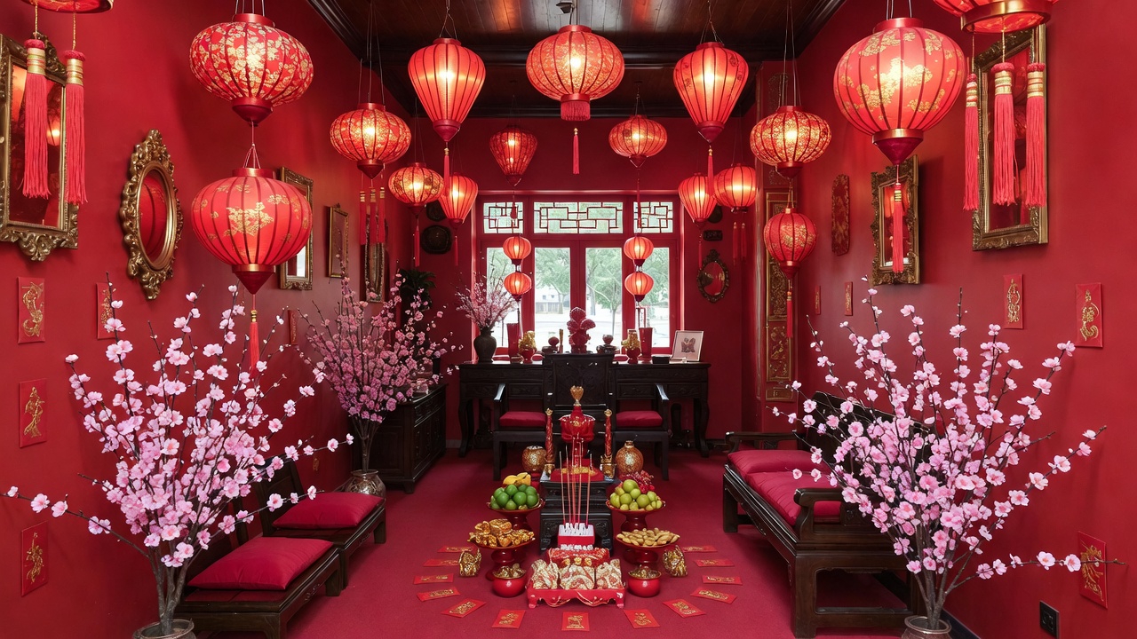 How to Decorate Your Home for Tết: Peach Blossoms, Tangerine Trees, and More