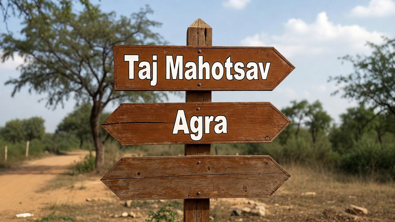 How to Reach Taj Mahotsav in Agra