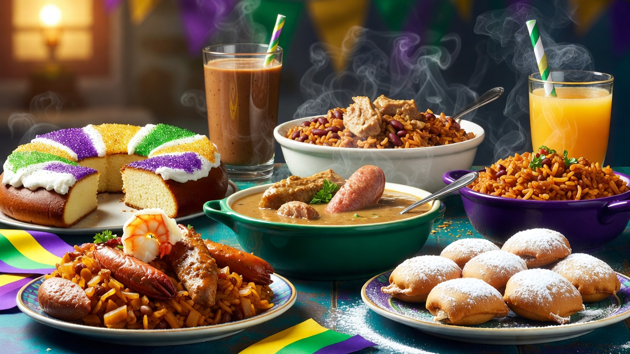 Mardi Gras Foods