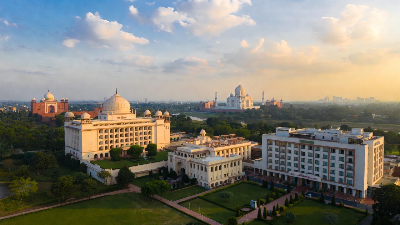 Top Hotels and Accommodations in Agra