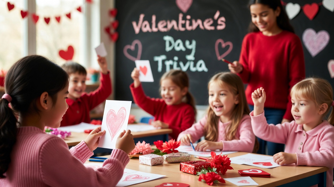 Valentine trivia for kids