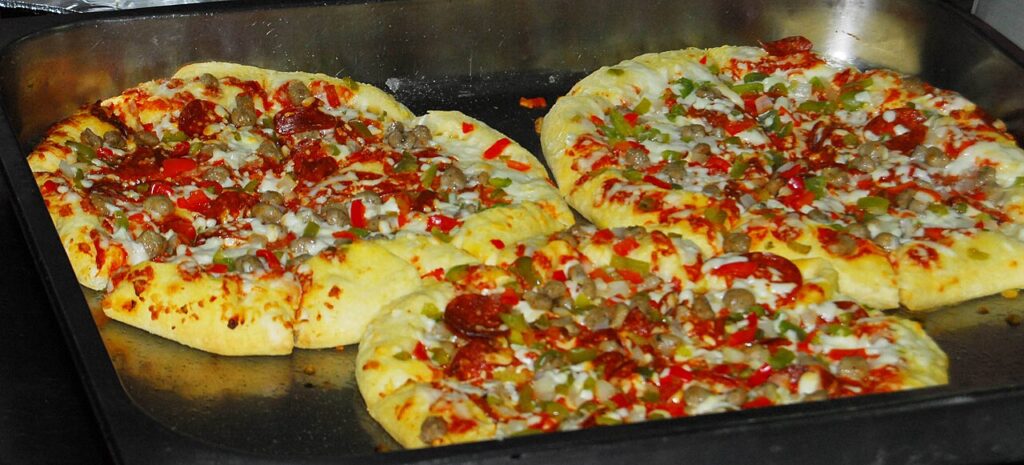 Camp Victory pizza Super Bowl party DVIDS148893
