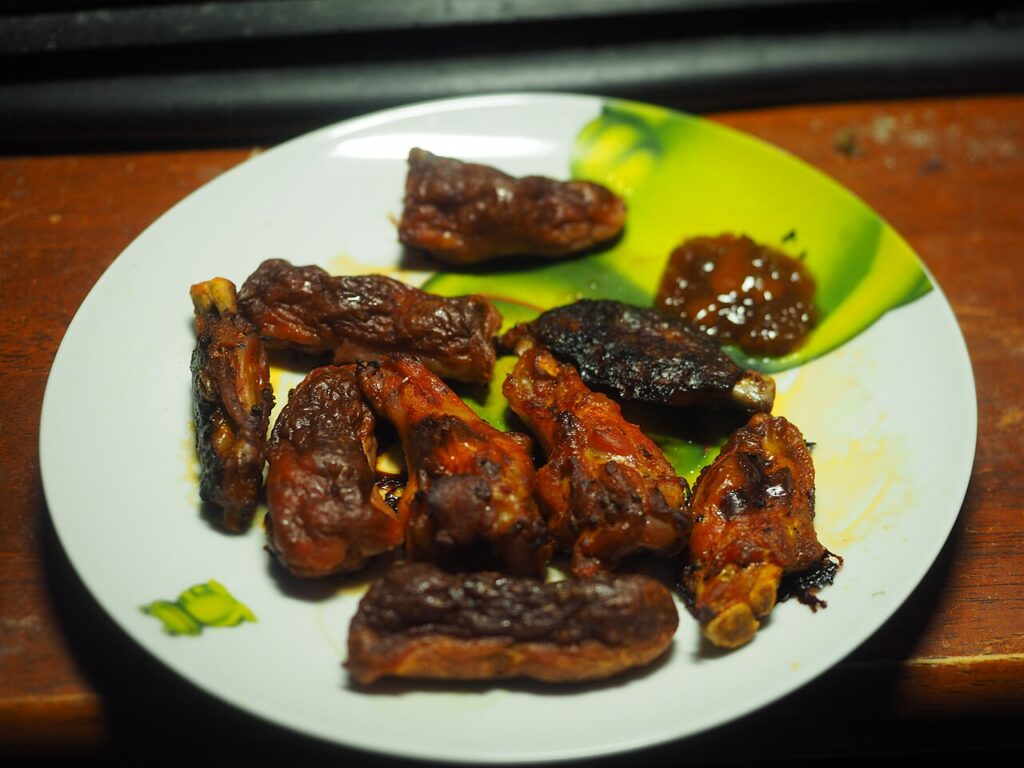 Chicken wings at home