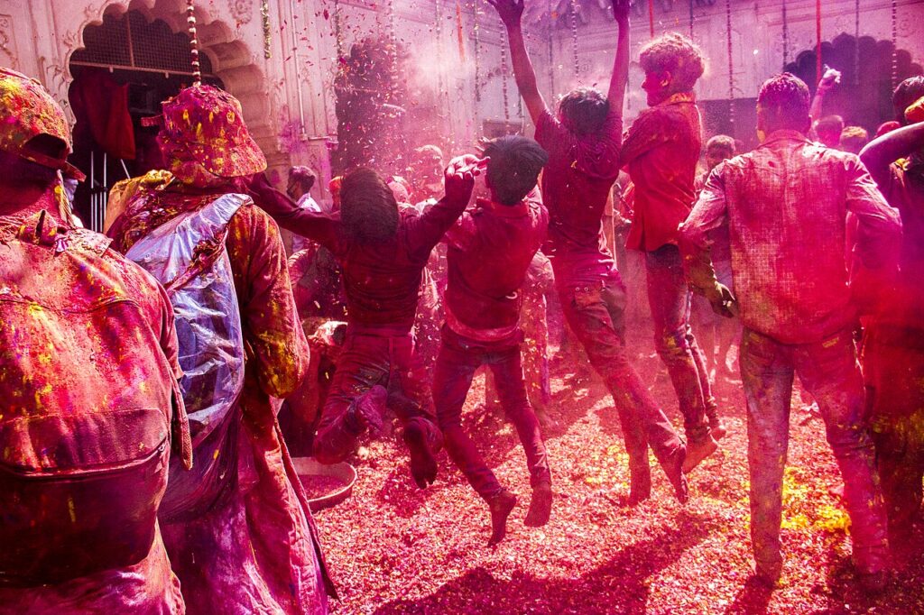 Holi is in the air
