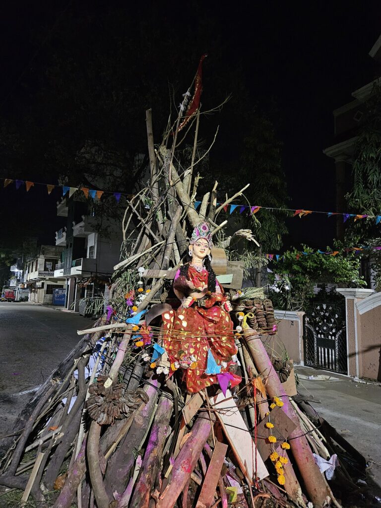 Holika Dahan - Traditional Bonfire Ceremony of Holi 11