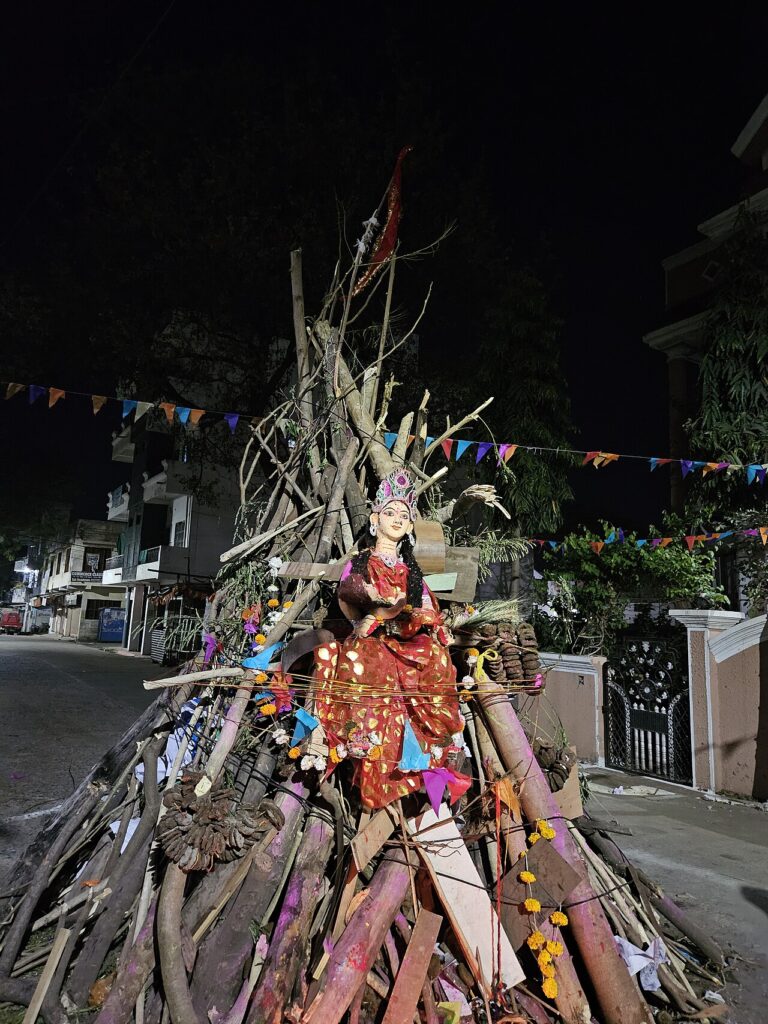 Holika Dahan - Traditional Bonfire Ceremony of Holi 13