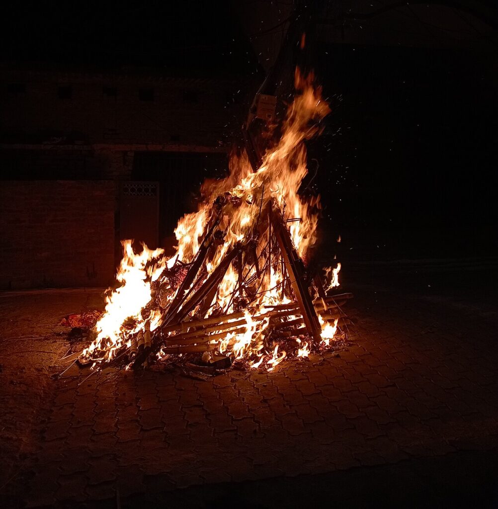 Holika Dahan Prayagraj