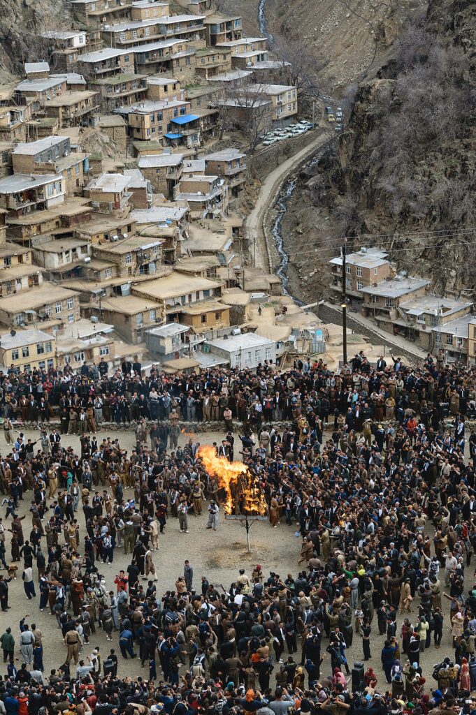 Nowruz in Tangi Sar, Kurdistan province