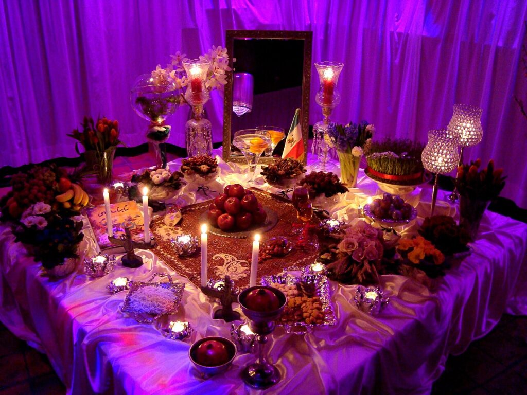 Persian New Year Table - Haft Sin -in Holland - Nowruz - Photo by Pejman Akbarzadeh PDN.JPG
