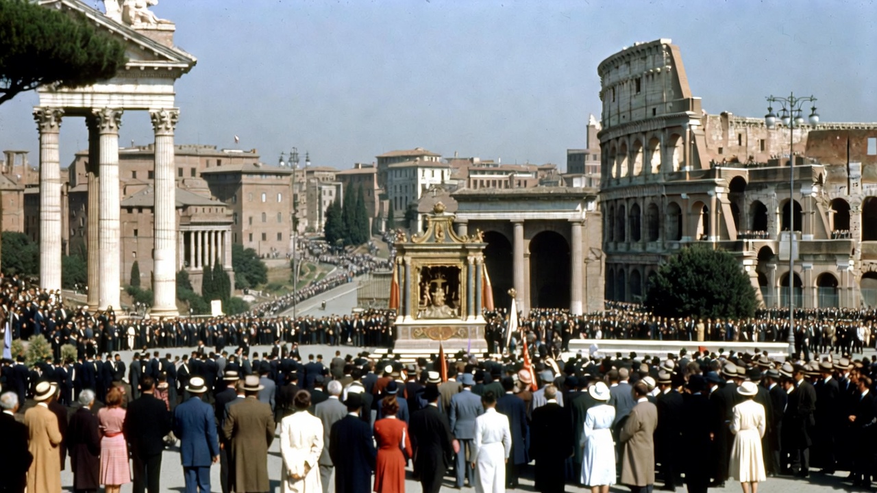 Celebrating Lateran Pacts in Rome