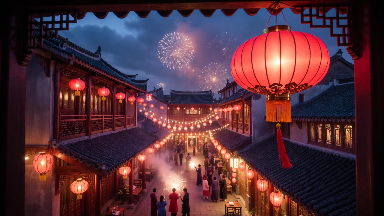 Chinese New Year's Eve Greetings and Wishes