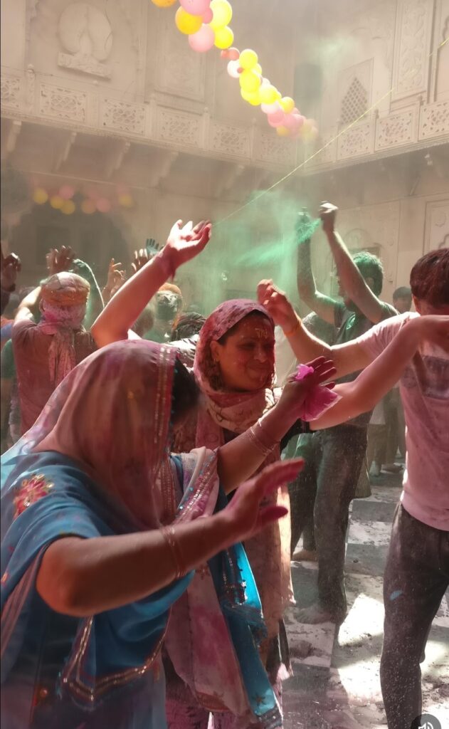 Holi Vrindavan India