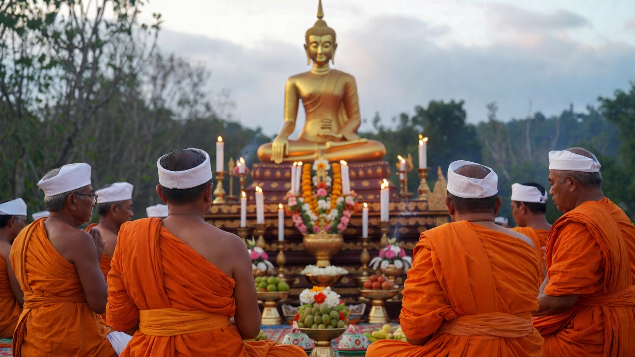 Makha Bucha Day Traditions