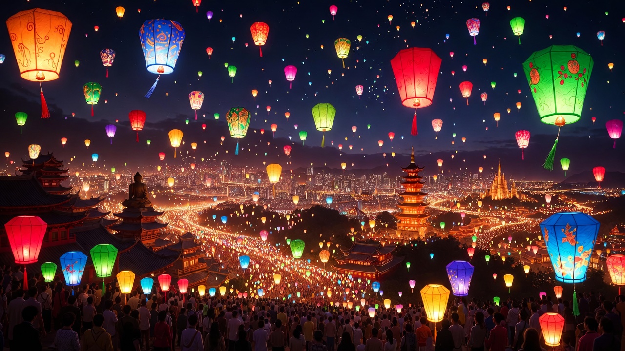 10 Most Spectacular Lantern Festivals Around the World Worth Traveling For