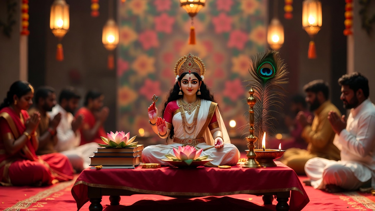 Saraswati Puja on Vasant Panchami: Complete Step-by-Step Guide, Mantras & Rituals