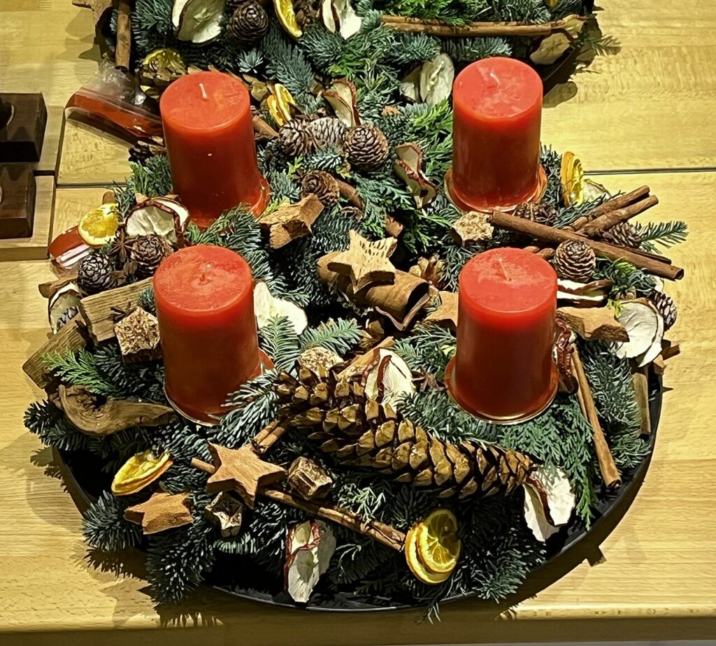 A German Advent wreath