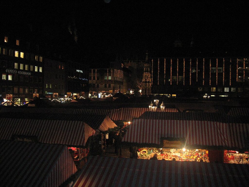 The Christkindlesmarkt in Nuremberg