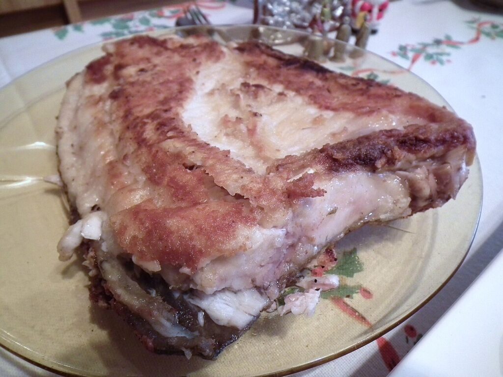 Polish Christmas carp