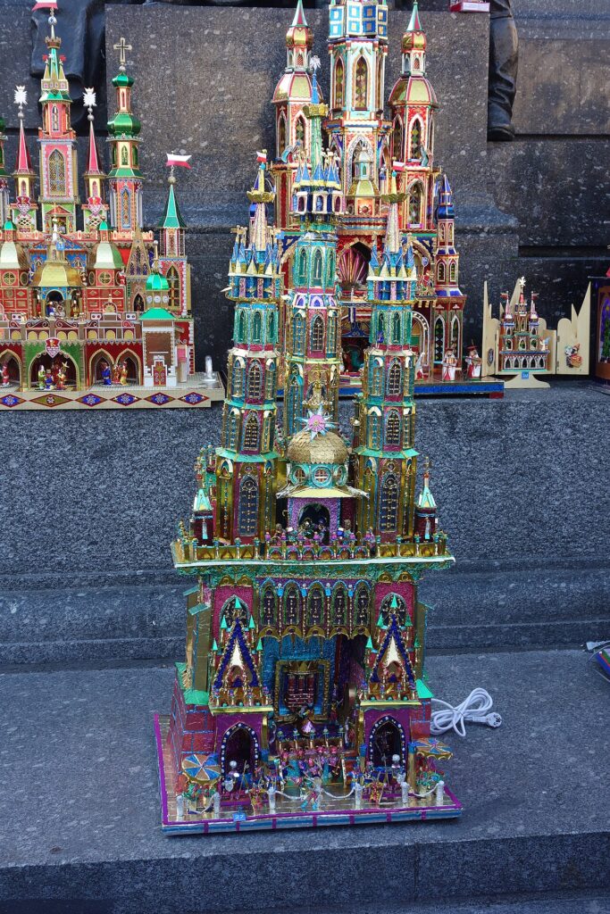 A Krakow szopka nativity crib