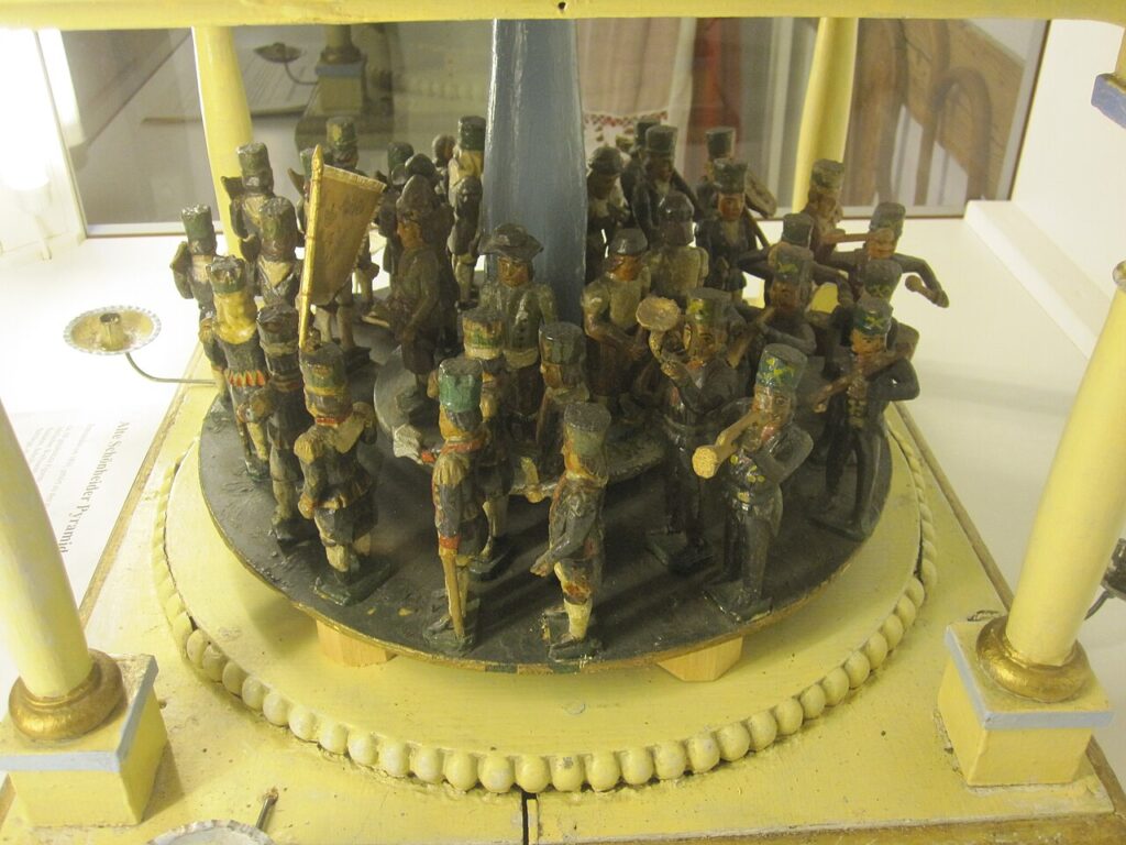 A German Christmas pyramid
